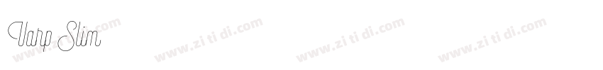 Varp Slim字体转换